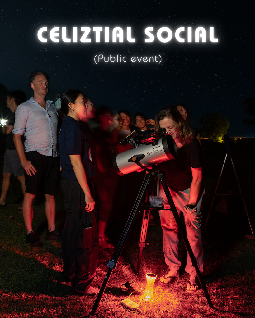public stargazing in bali